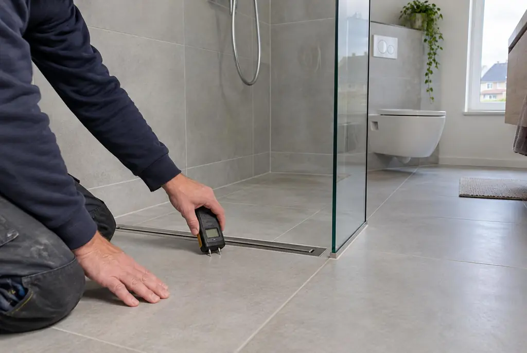 Lekdetectie Alkmaar – badkamer in een nieuwbouwwoning